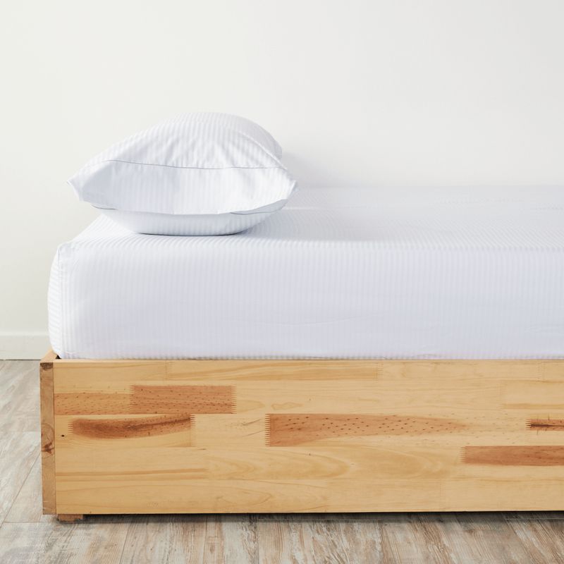 DISTRIHOGAR - Set Sábana Ajustable Más Fundas 300 Hilos King