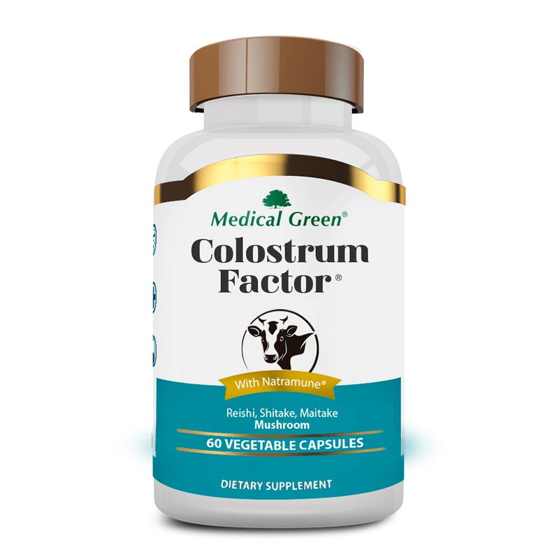 MEDICAL GREEN - Calostrum Factor Medical Green X 60 Capsulas