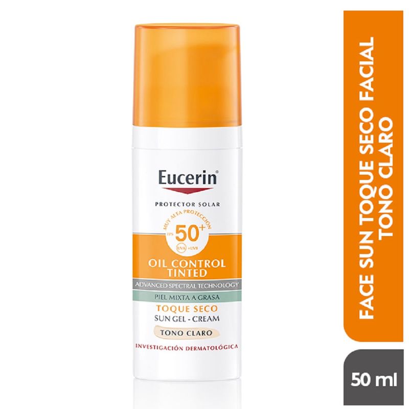 EUCERIN - Protector Solar Eucerin Tono Claro Fps50 X 50Ml