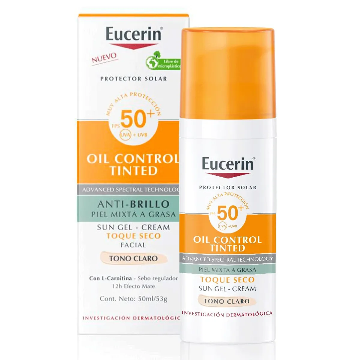 EUCERIN - Protector Solar Eucerin Tono Claro Fps50 X 50Ml