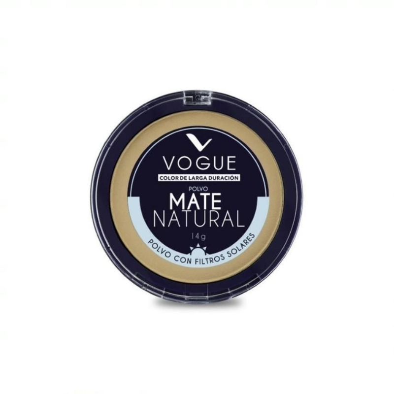 VOGUE - Polvo Compacto Vogue Mate Natural Canela X 14G