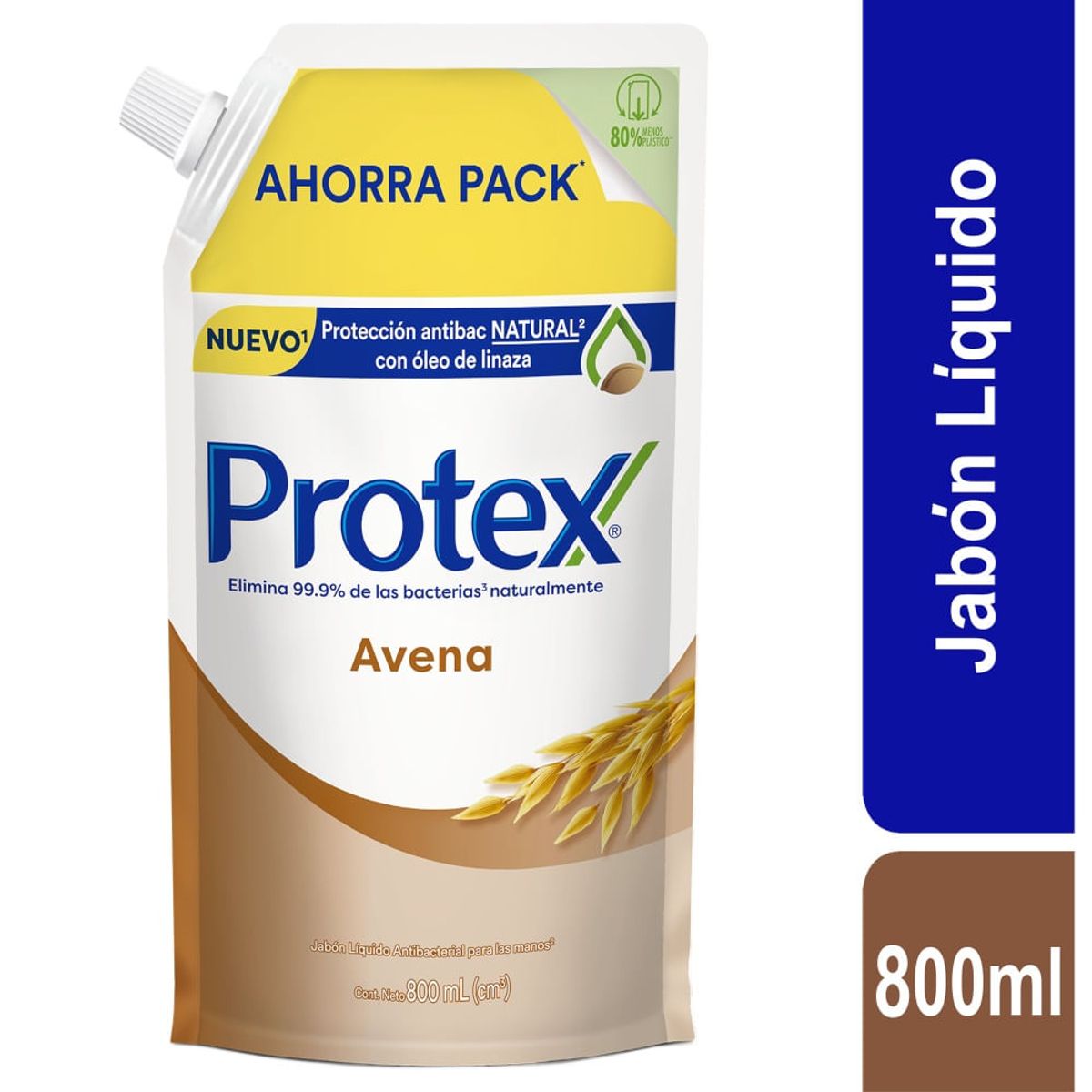 PROTEX - Jabon Liquido Manos Protex Avena X 800Ml