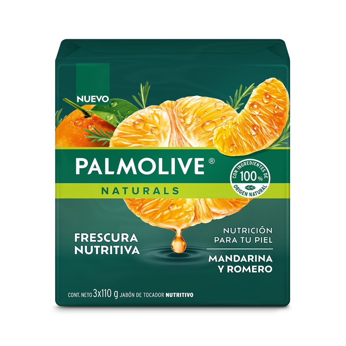 PALMOLIVE - Jabon Palmolive Mandarina Romero X 110G X 3und