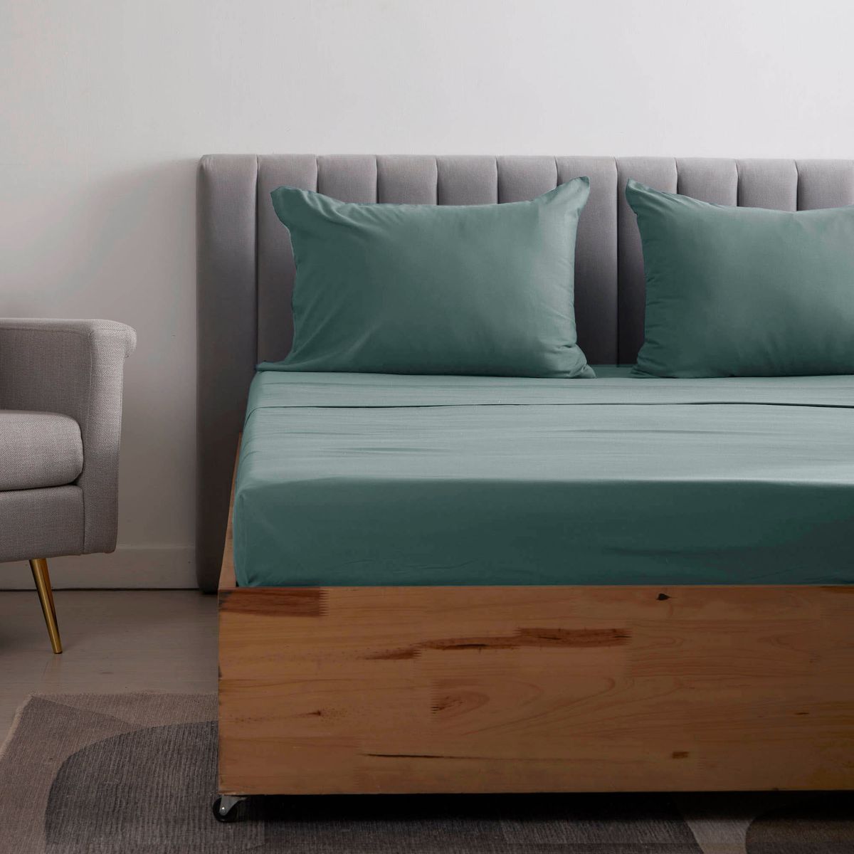 DISTRIHOGAR - Juego de Sábanas Microfibra Sencillo