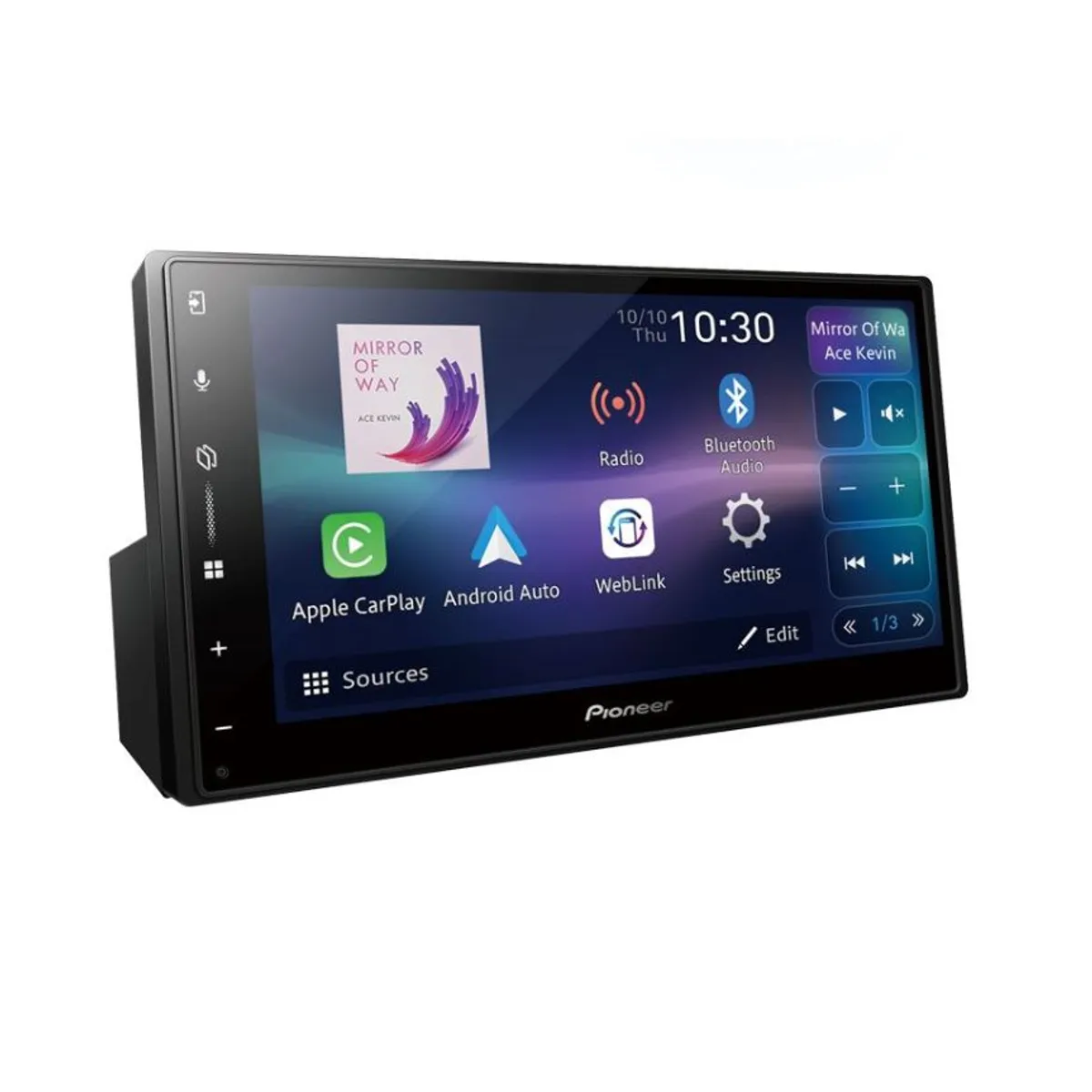 PIONEER - Radio Carro 6,8 Pulgadas Carplay y AndroidAuto Pioneer DMH-A5650BT