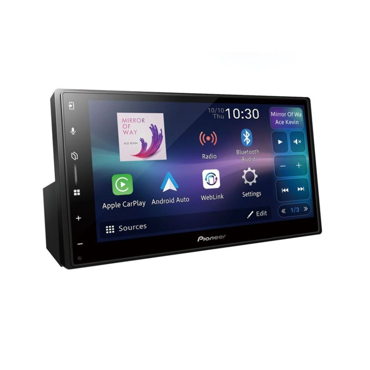 PIONEER - Radio Carro 6,8 Pulgadas Carplay y AndroidAuto Pioneer DMH-A5650BT
