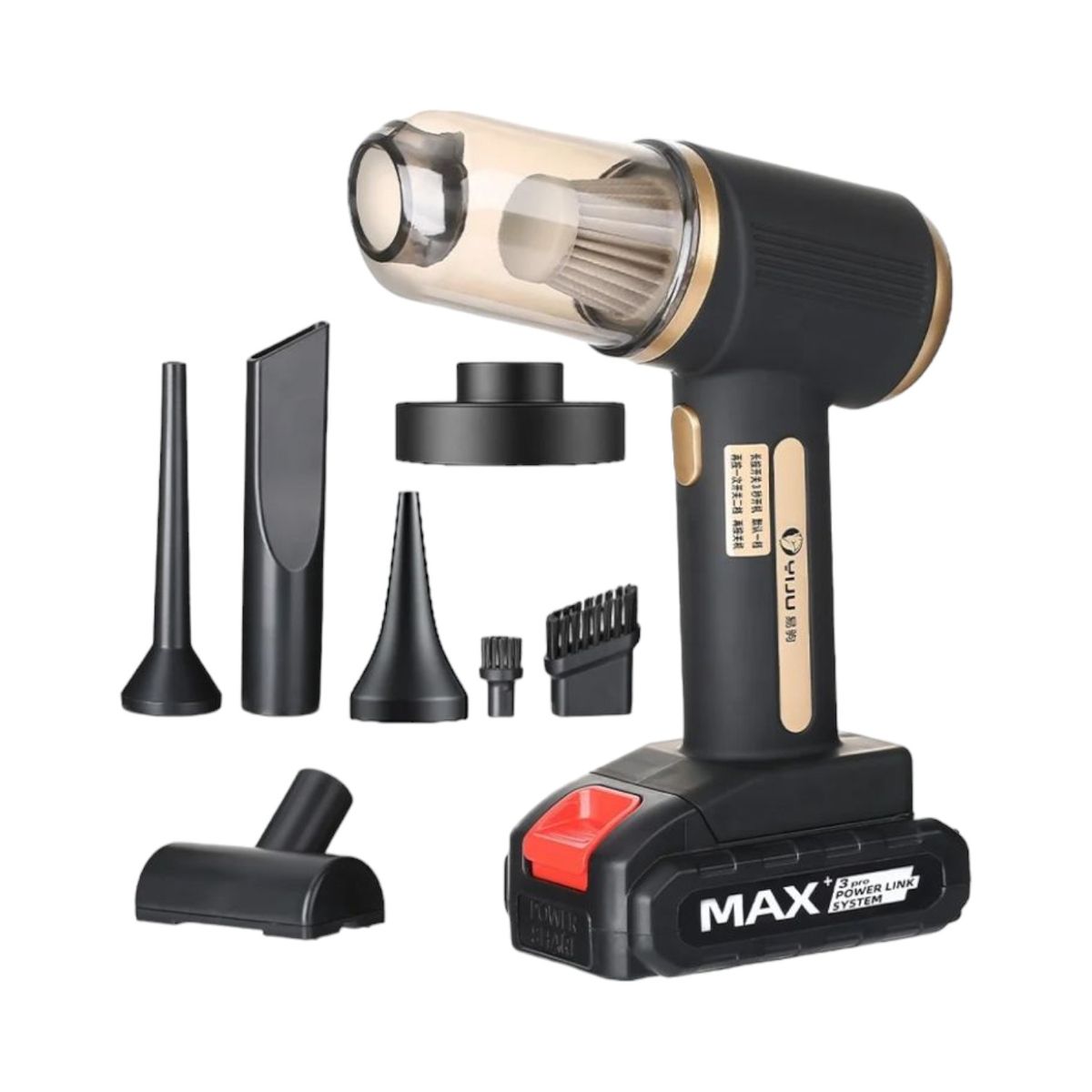 GENERICO - Aspirador Portatil Inalambrico De Mano Para Auto Y Hogar