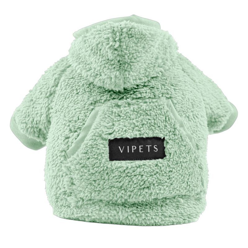 VIPETS - Saco para Perro y Gato L Verde Menta