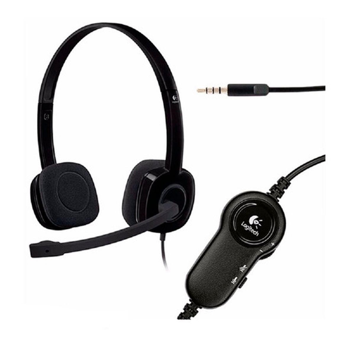 LOGITECH - Diadema Logitech H151 Audífono Stereo 3.5mm Control Volumen