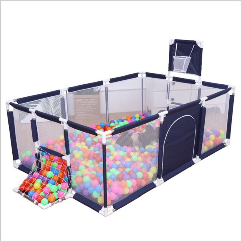 MUNDO BEBE - CORRAL PARAR BEBES Y NIÑOS MULTIFUNCIONAL AZUL