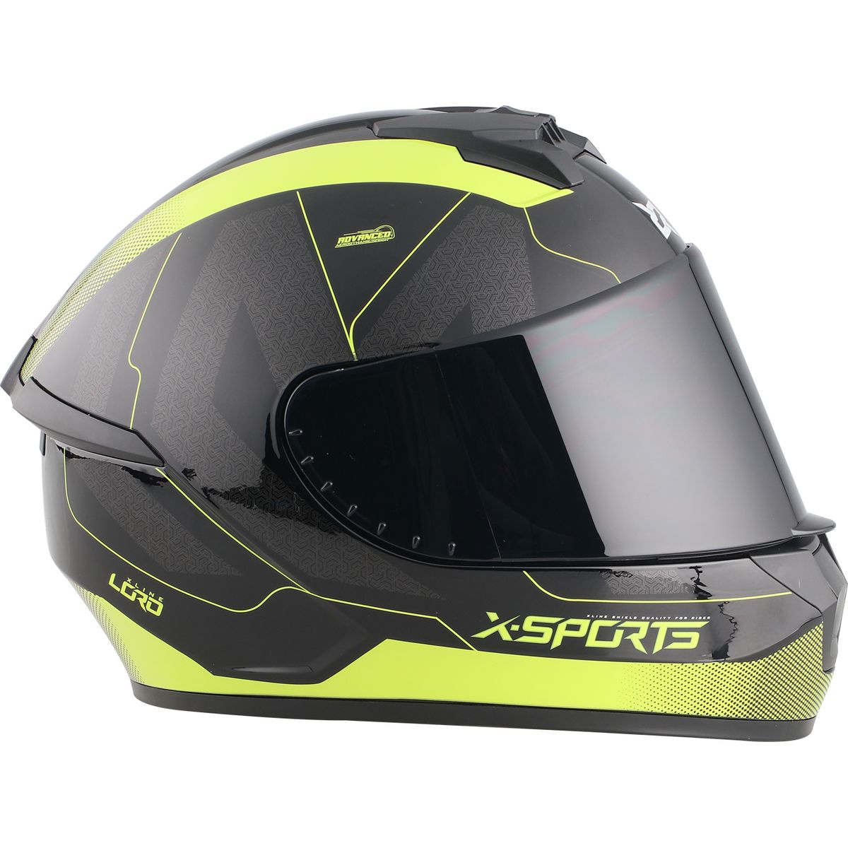 X SPORTS - CASCO X SPORTS M63 CERTIFICAD DOT LORD AMARILLO BRILLO TLL M