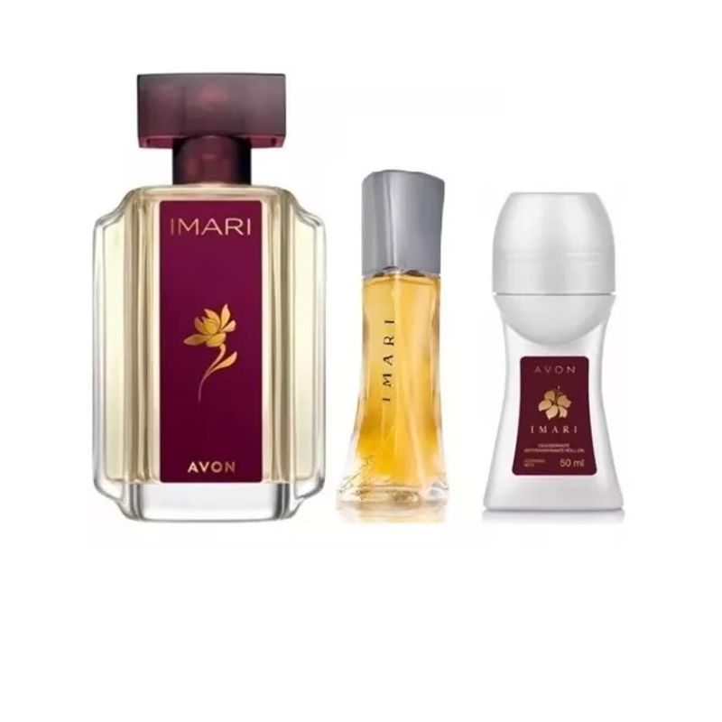 AVON - Set x 3 piezas Perfume mujer Imari Avon