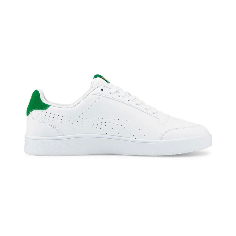 PUMA - Tenis Puma Hombre Blanco Shuffle Perf Gold