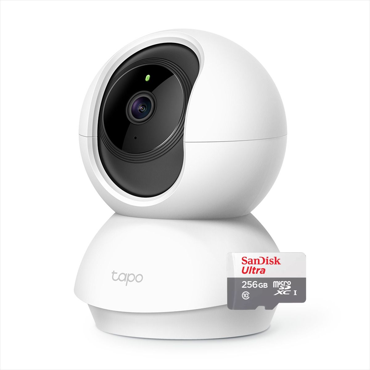 TP LINK - Cámara IP Wifi Robótica Tp-link Tapo C200 + Micro SD 256GB