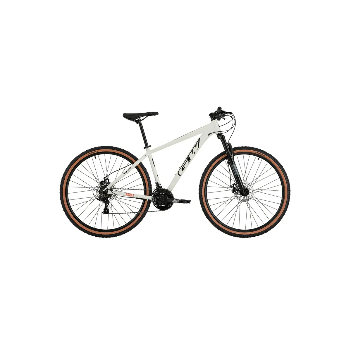 GW - Bicicleta de Montaña GW Monkey Rin 29 Gris Abedul