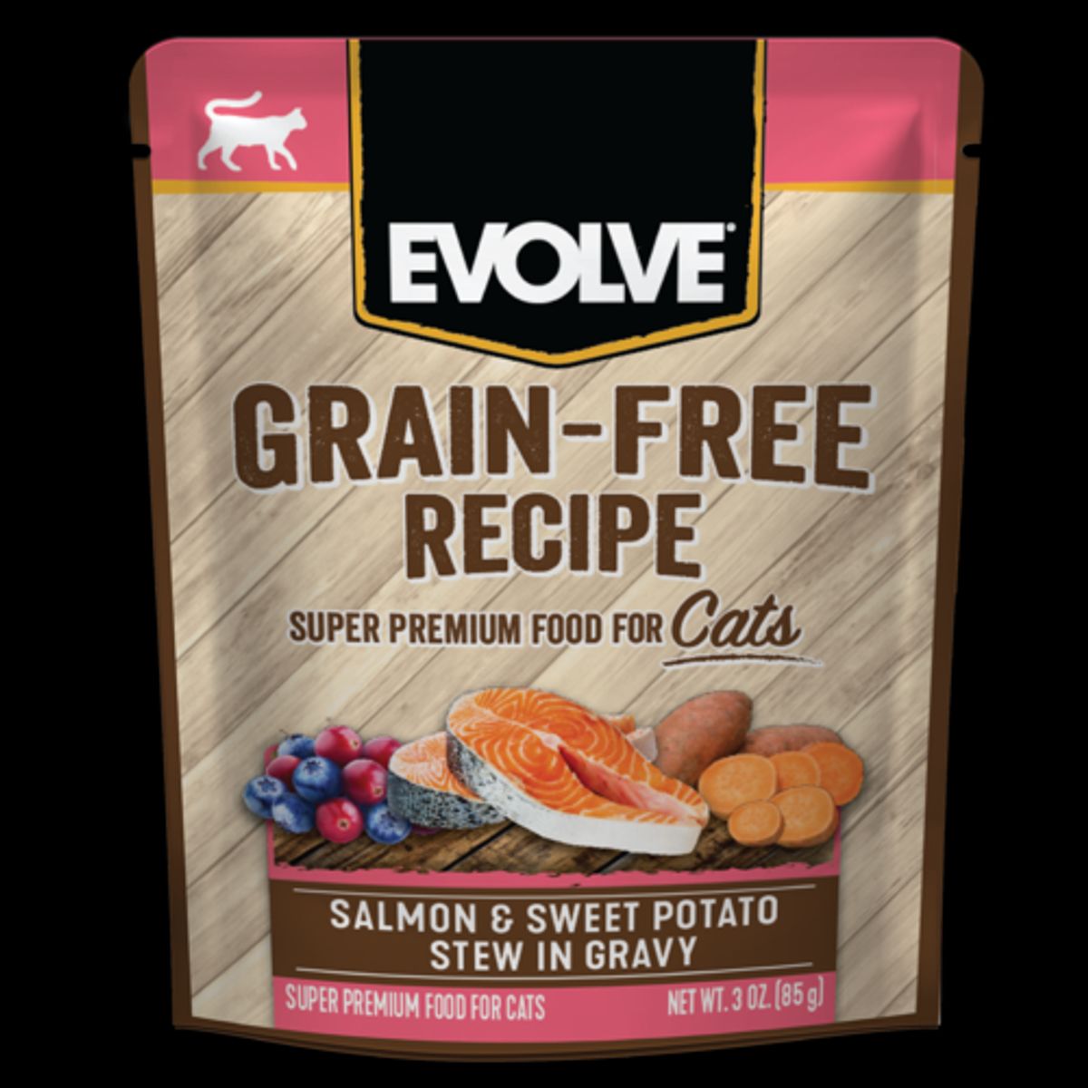 EVOLVE - Evolve Cat Grain Free Pouche Salmon Y Patatas 85gr