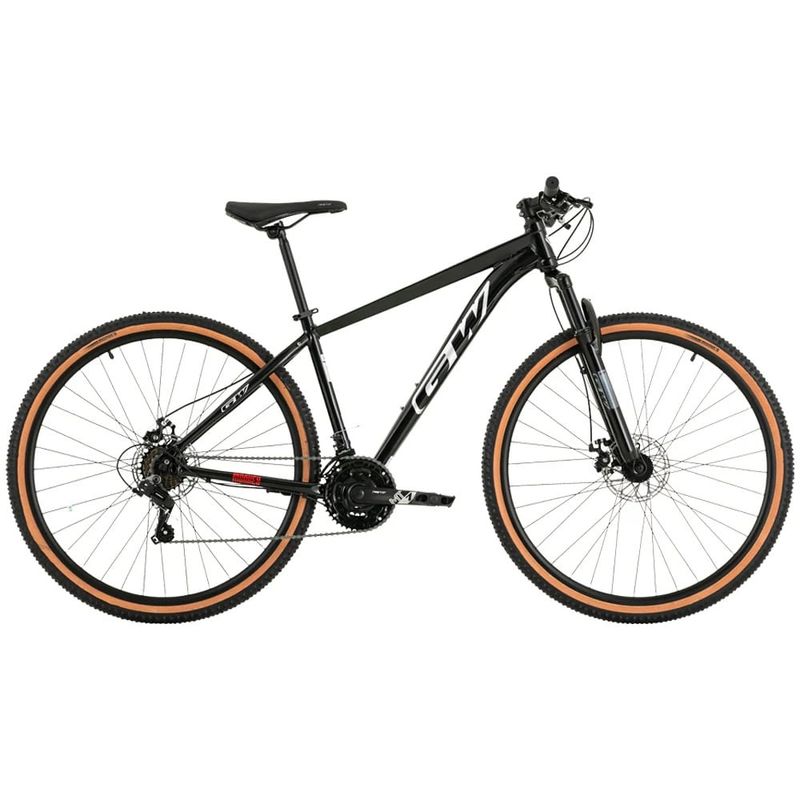 GW - Bicicleta de Montaña GW Monkey Rin 29 Negro-