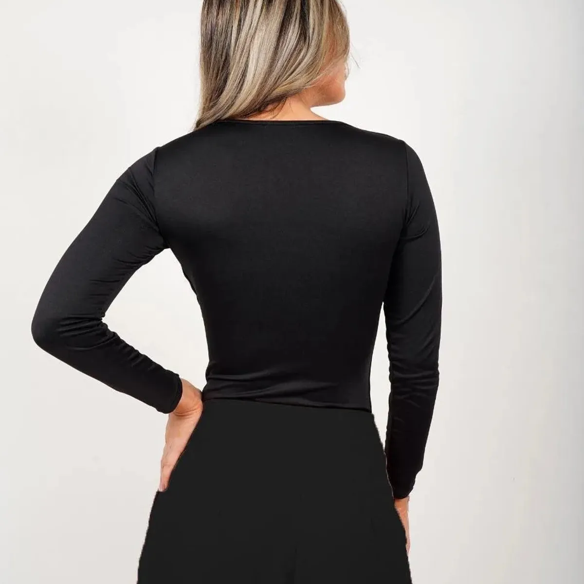 MOLGOA - Body para Mujer Escote Cuadrado - The Moscú