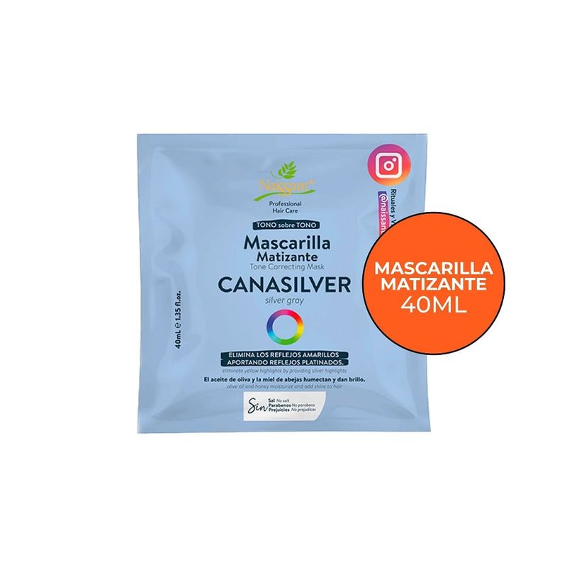 NAISSANT - Mascarilla Matizante Naissant Canasilver X 40ml