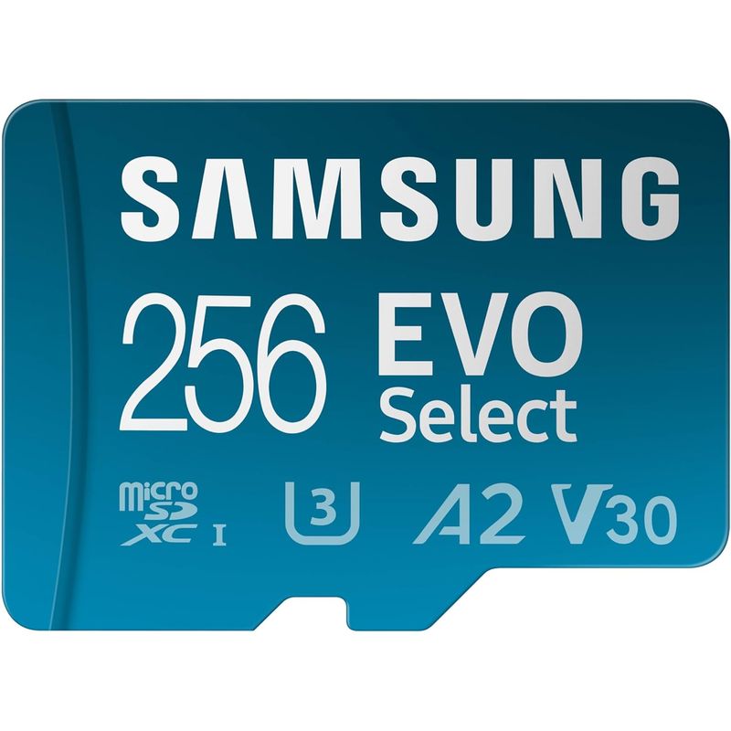 SAMSUNG - Memoria Samsung Micro Sd 256 GB 4K 160mb/s V30 a2 u3