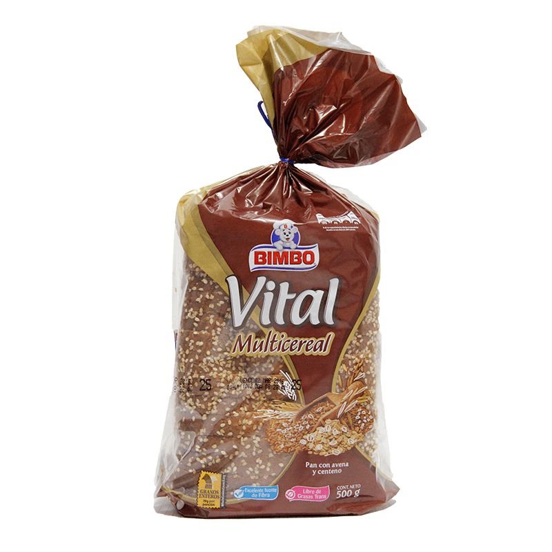 BIMBO - Bimbo Pan Multicereal X 500Gr