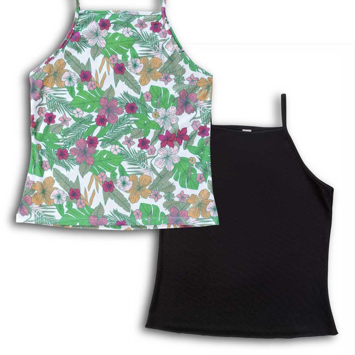 FORMAS INTIMAS - Camisilla Paq X2 Multicolor FI 994