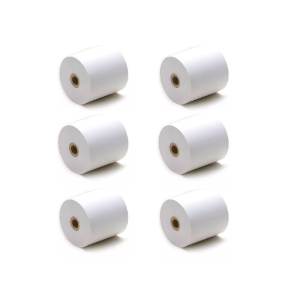 GARABATOS - Rollo Papel Termico 80 Mm - Impresora Pos X 6 Unidades Color Rollo 80mm