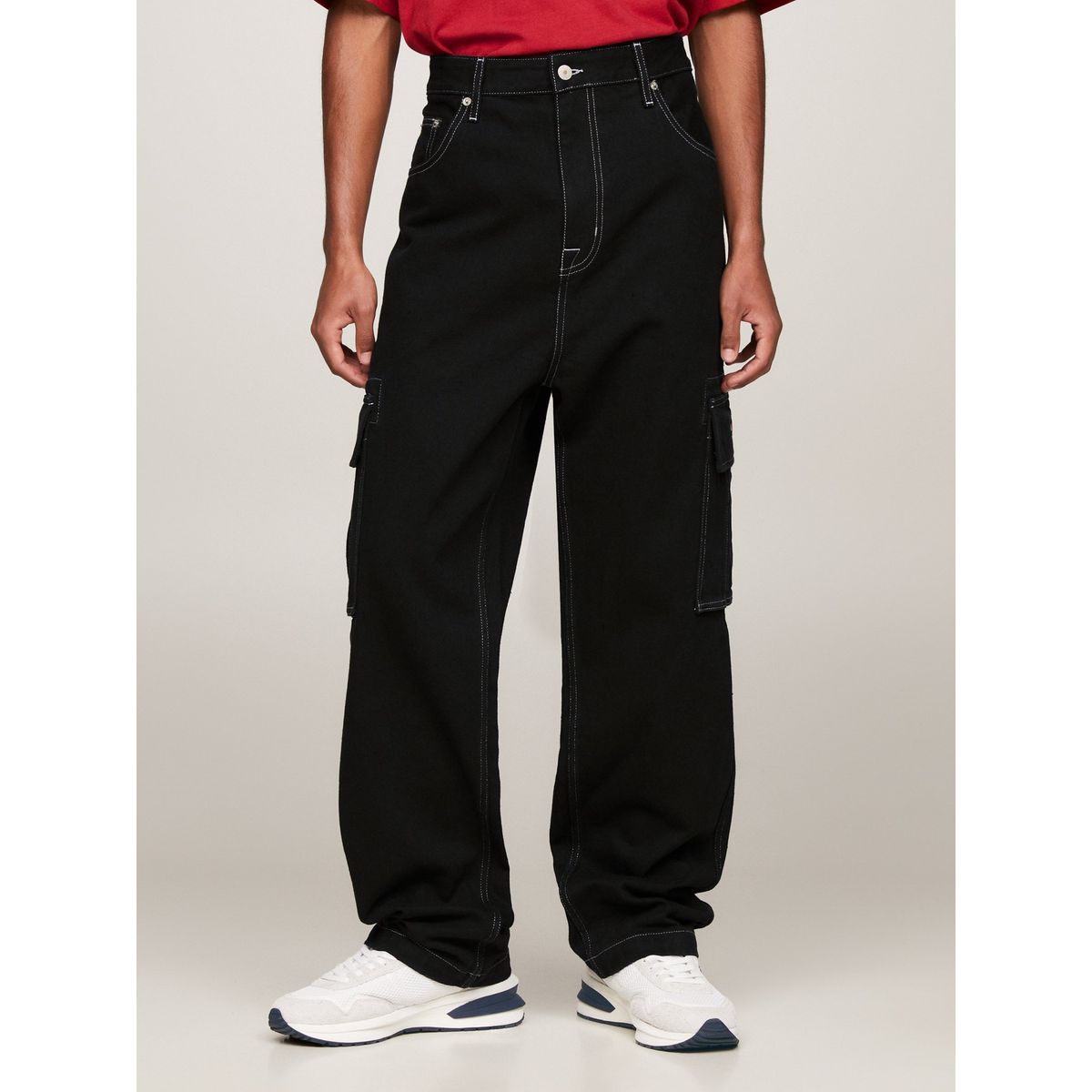 TOMMY HILFIGER - Jeans negro Carpenter Tommy Remastered negros Tommy Jeans