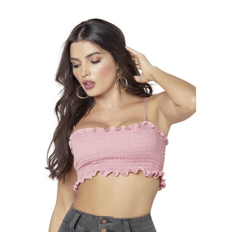 FORMAS INTIMAS - Top Mujer Rosa FI 3591