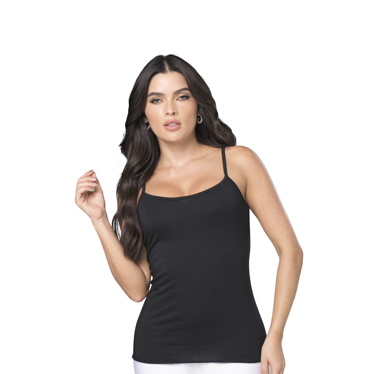 FORMAS INTIMAS - Camisilla Interior Mujer Negro FI 3248