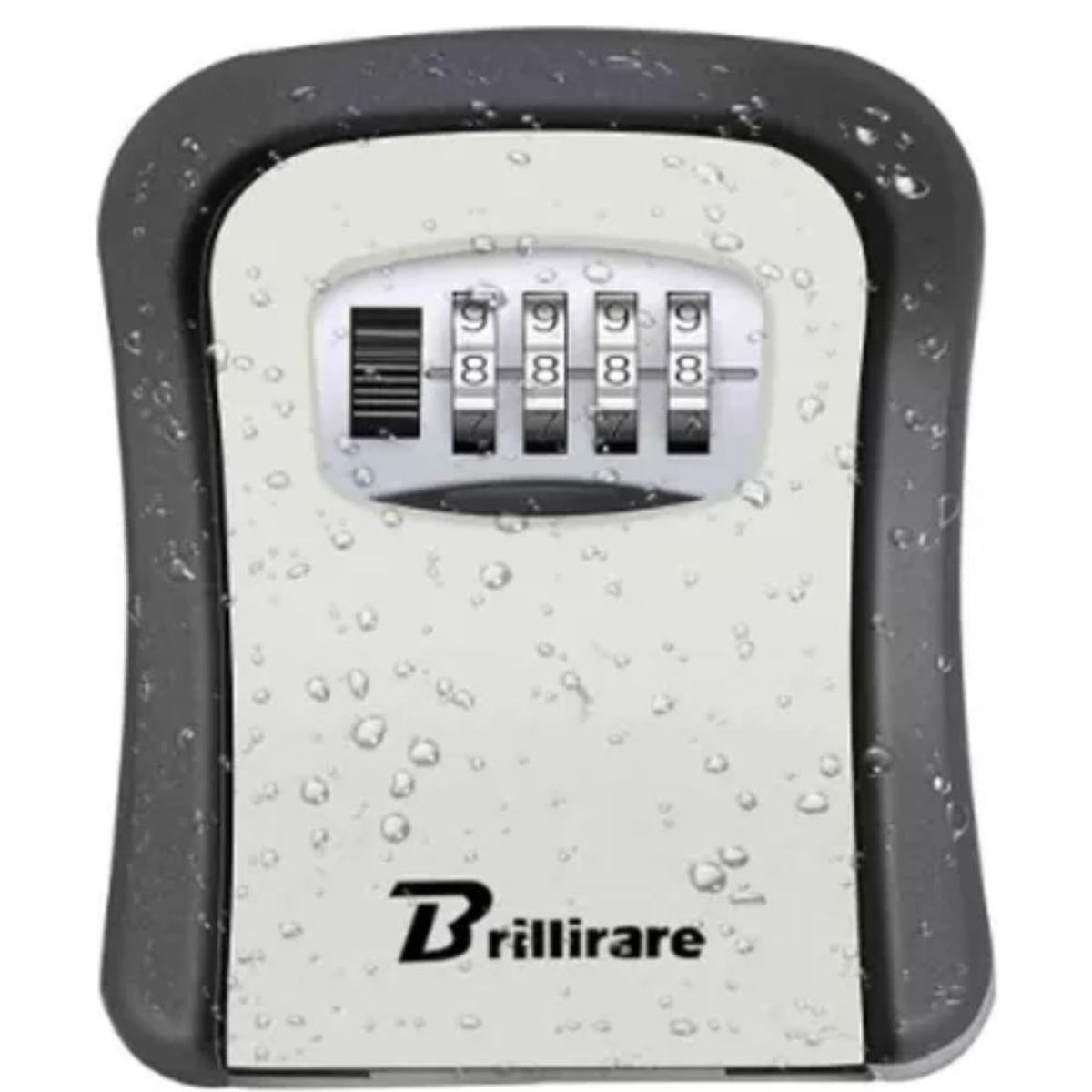 GENERICO - Porta Llaves De Pared Tipo Caja Fuerte Seguridad De Plástico