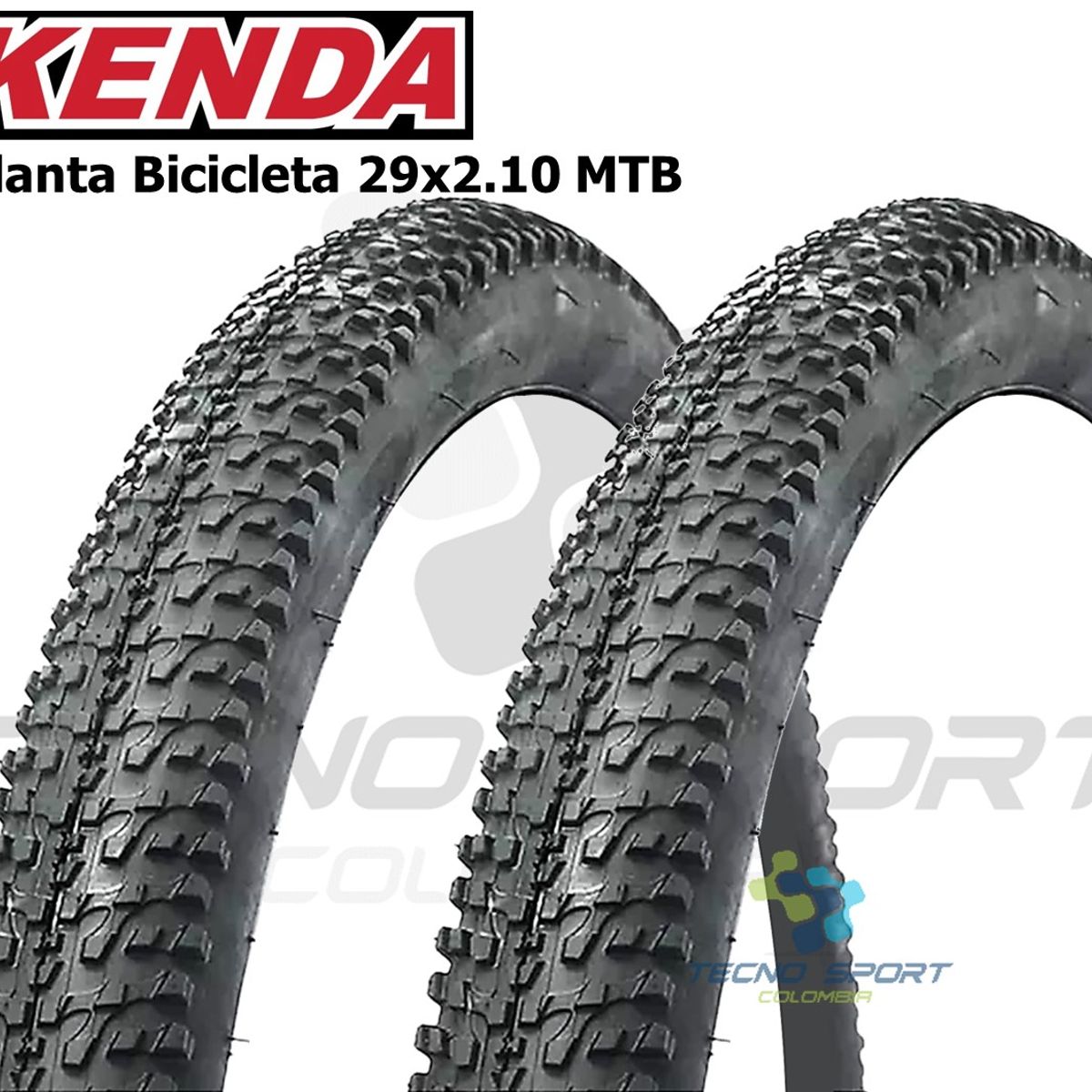 KENDA - Llanta Bicicleta 29 X 2.10 Kenda Mtb Coraza X2 Unidades