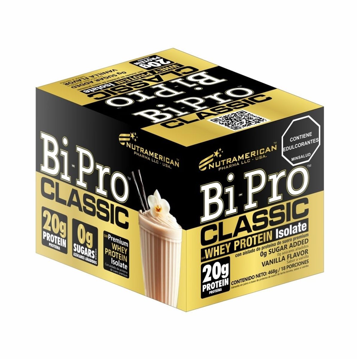 MEGAPLEX - Bipro Classic Vainilla 468 g 18 sobres Proteina