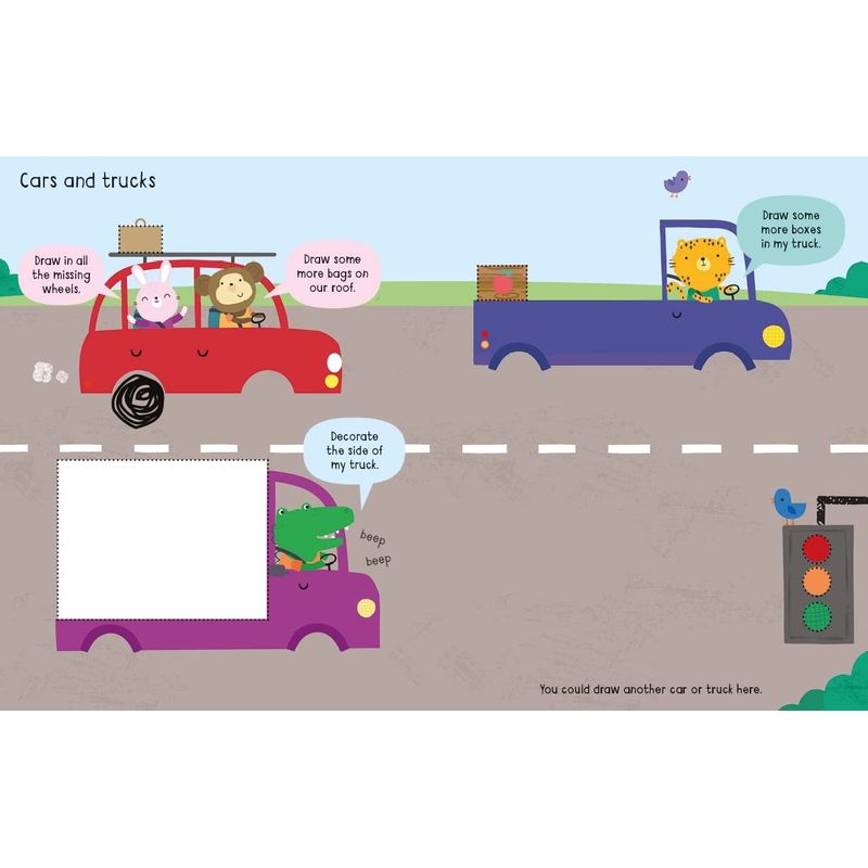 USBORNE - Libro Infantil  Aprendizaje Divertido Primeros Dibujo Borrable Niños