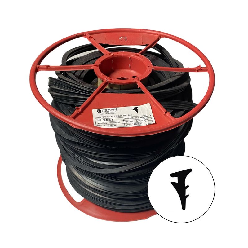 GENERICO - Empaque Perfil Cuda Persion 3831 4mm CK373 X 100M