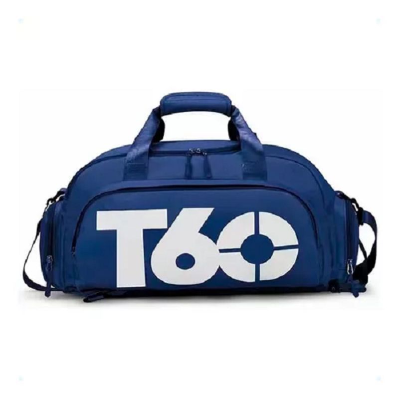 GENERICO - Maleta Morral Impermeable Gimnasio Bolso Deportivo azul T60