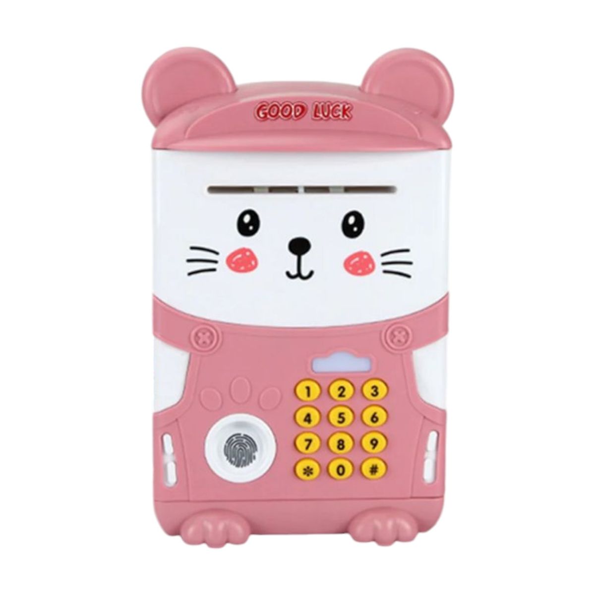 GENERICO - Alcancia Electrónica - Caja Fuerte De Bancos Para Niños Rosa