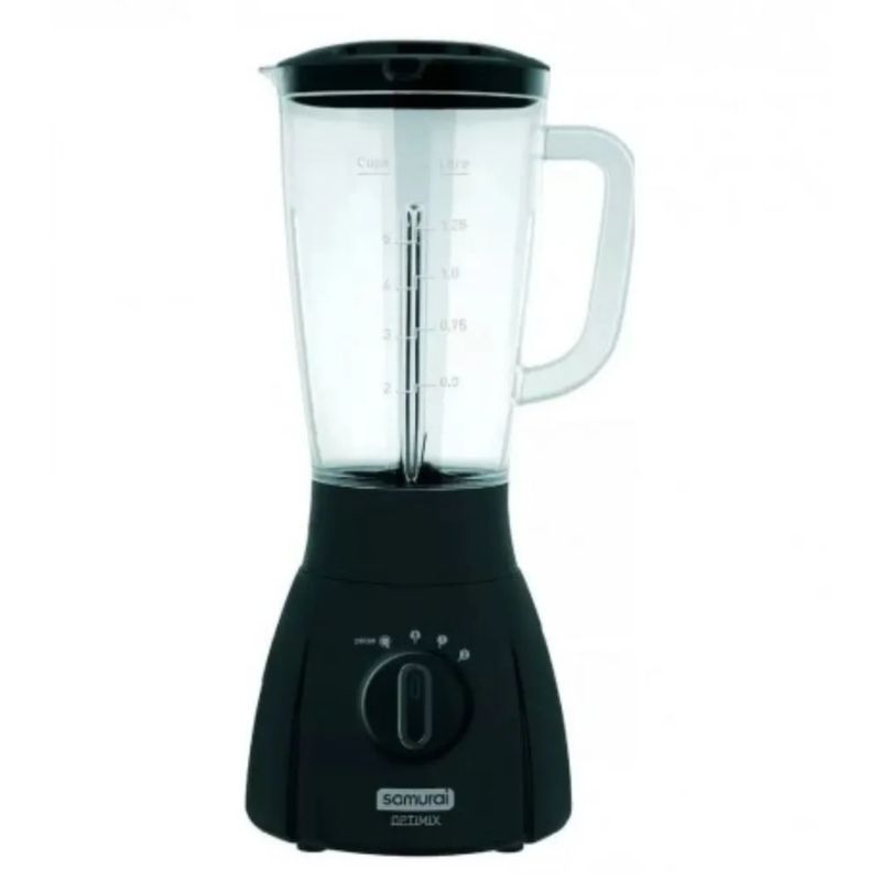 SAMURAI - Licuadora samurai optimix plus negra 500w