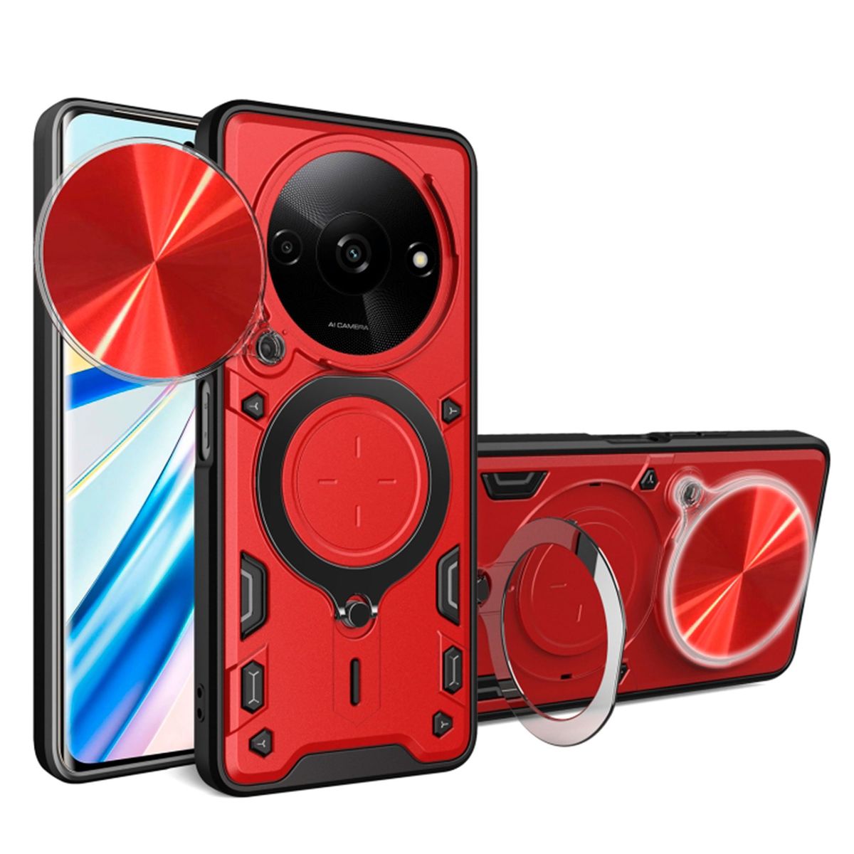 GENERICO - Estuche Proteccion Camara Con Soporte Para Xiaomi 14 Ultra