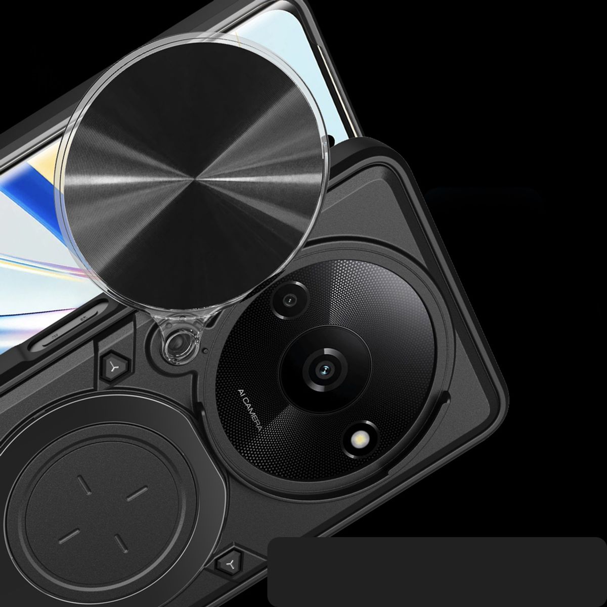 GENERICO - Estuche Proteccion Camara Con Soporte Para Xiaomi 14 Ultra