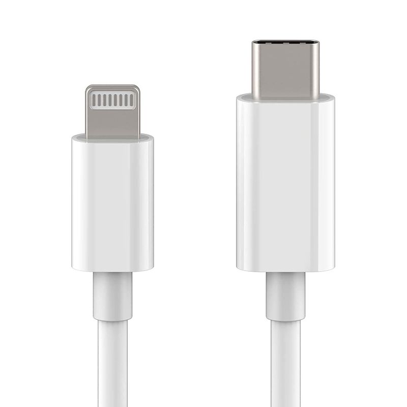 GENERICO - Cable de Carga para iPhone USB-C a Lightning 1m