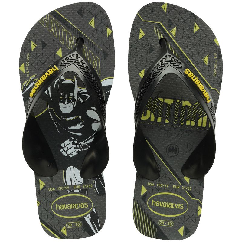 HAVAIANAS - Chanclas Sandalias Havaianas Niños Kids Max Heroes batman