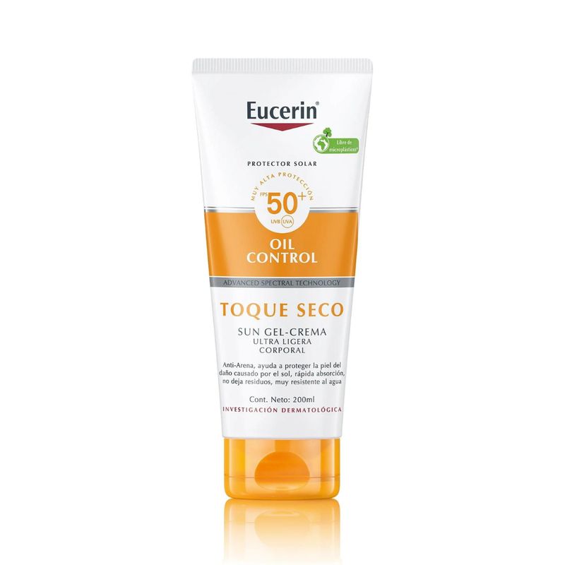 GENERICO - Sun Body Oil Control Gel-Crema Toque seco FPS 50+