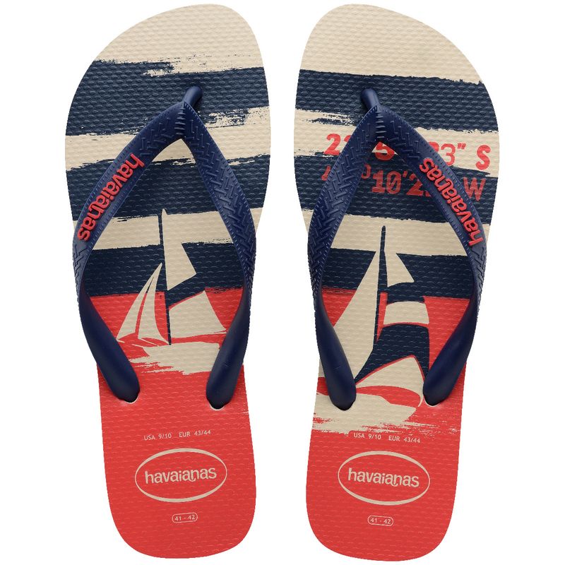 HAVAIANAS - Chanclas Sandalias Havaianas Top Nautical Hombre  Azul