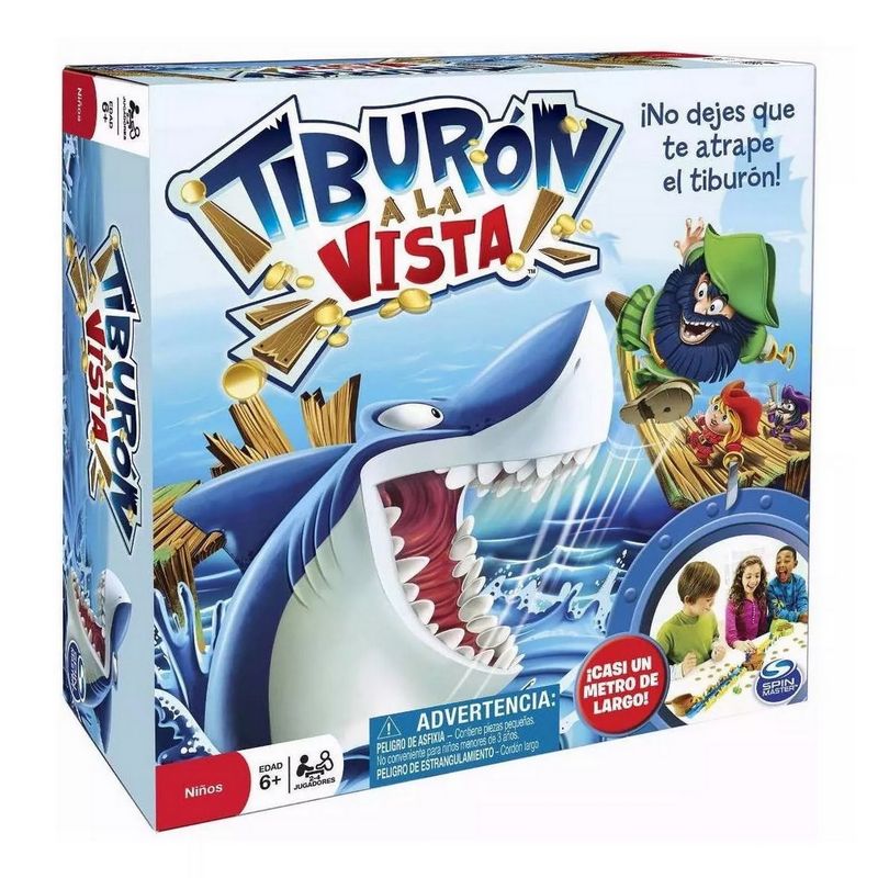GENERICO - Tiburon Mania Shark Chomping Juego De Mesa Estrategia