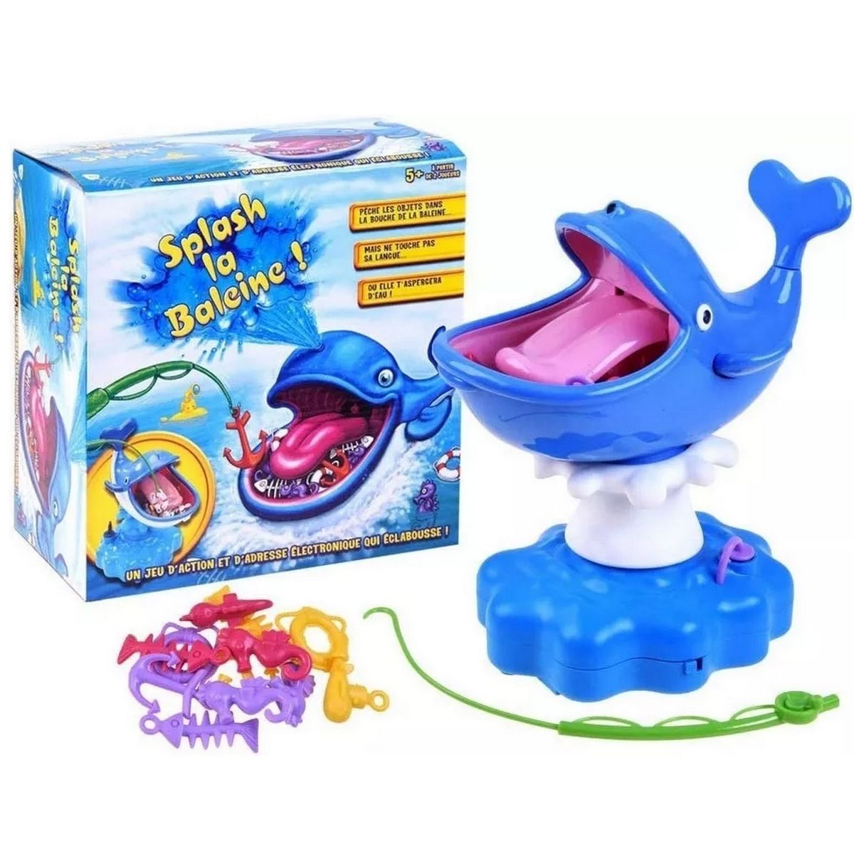 GENERICO - La Ballena Splash Si Te Descuidas Te Chorrea Juego De Mesa