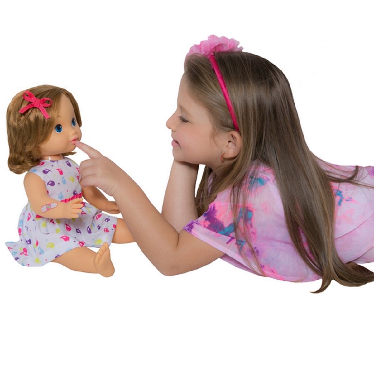 GENERICO - Muñeca Sabrina Sabelotodo Habla Juguete Interactivo Niñas