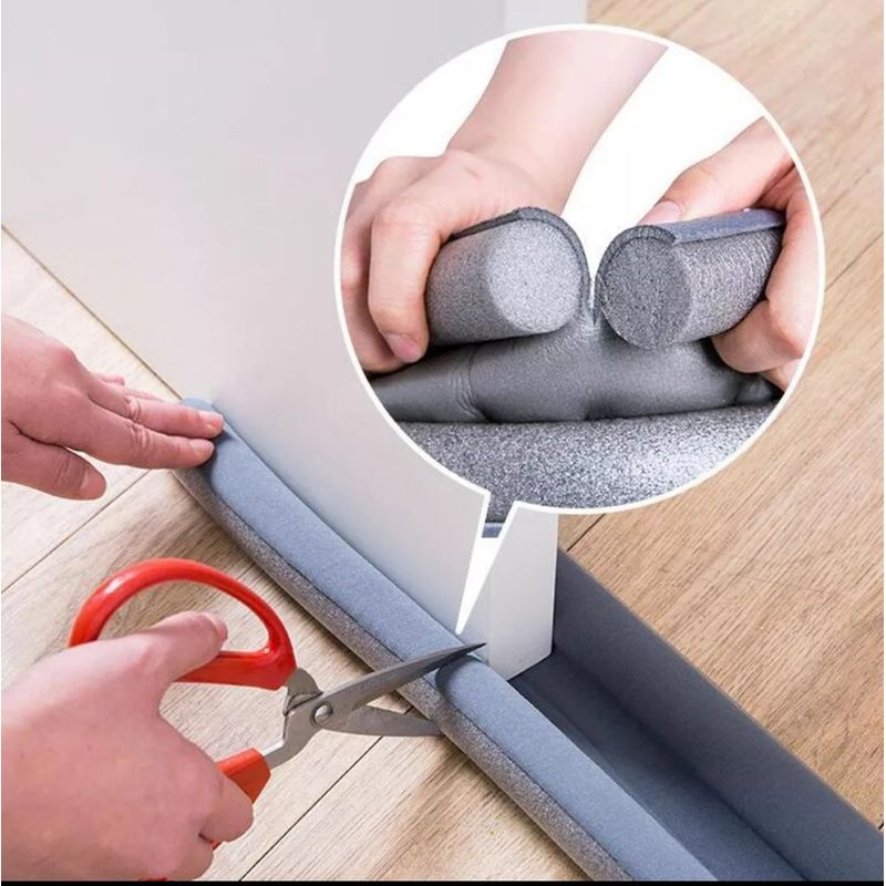 GENERICO - Tapon Puerta Burlete Protector Polvo Sello Insecto Ruido Olor