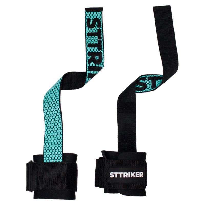 GENERICO - Par Straps Correas Muñequeras Levantamiento Pesas Gym