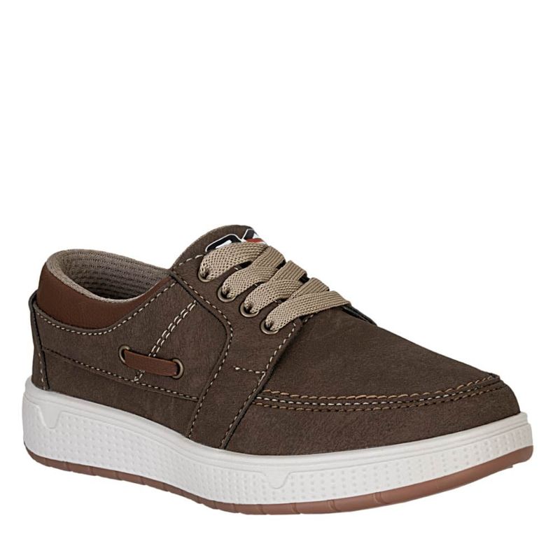 24 WALKS - Zapato de Niño marca 24 WALKS en Color CAFE  / ZAP.SEDRO